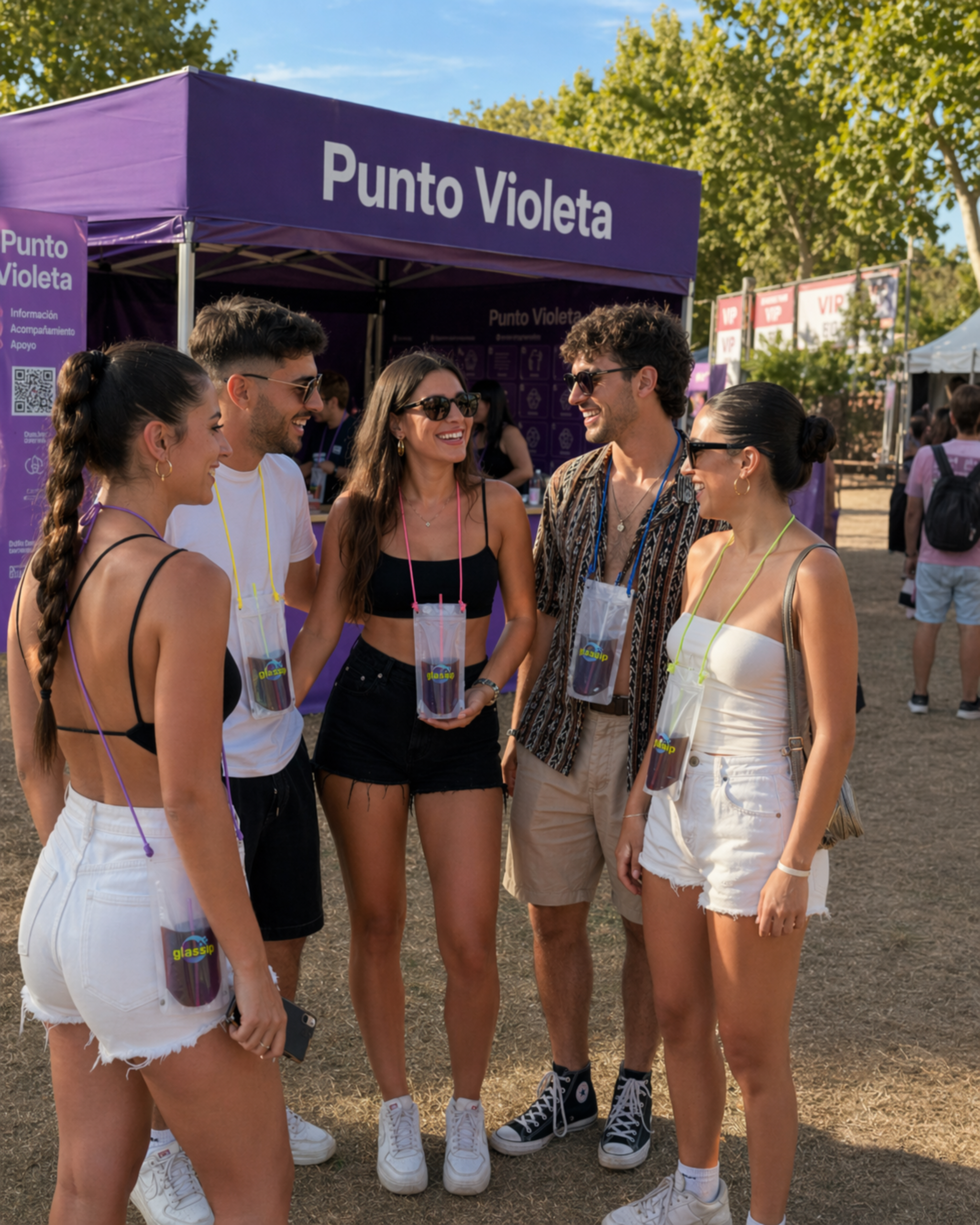 Glassip para ayuntamientos y puntos violeta
