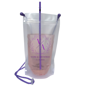 Glassip vaso manos libres para evento privado boda