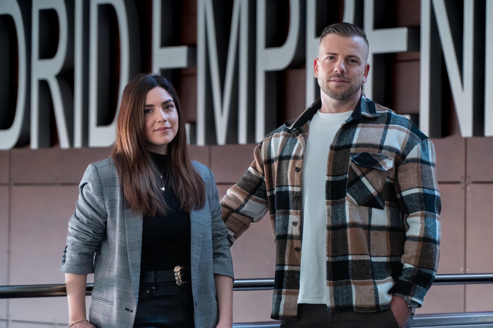 Bárbara y Miguel, fundadores de Glassip