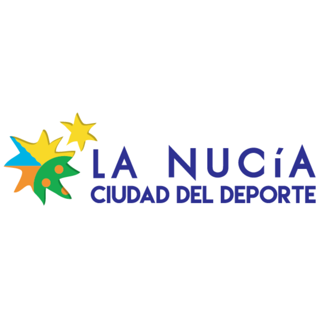 Logo de La Nucía Ciudad del Deporte para personalización de vasos seguros Glassip en fiestas patronales